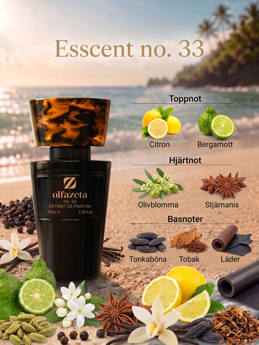 Esscent no. 33 - Inspirerad av Armani Black Code