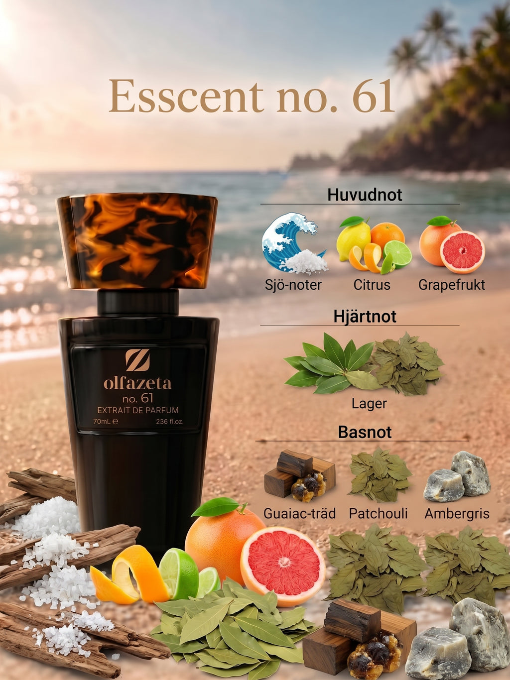 Esscent no. 61 - Inspirerad av Paco Rabanne Invictus