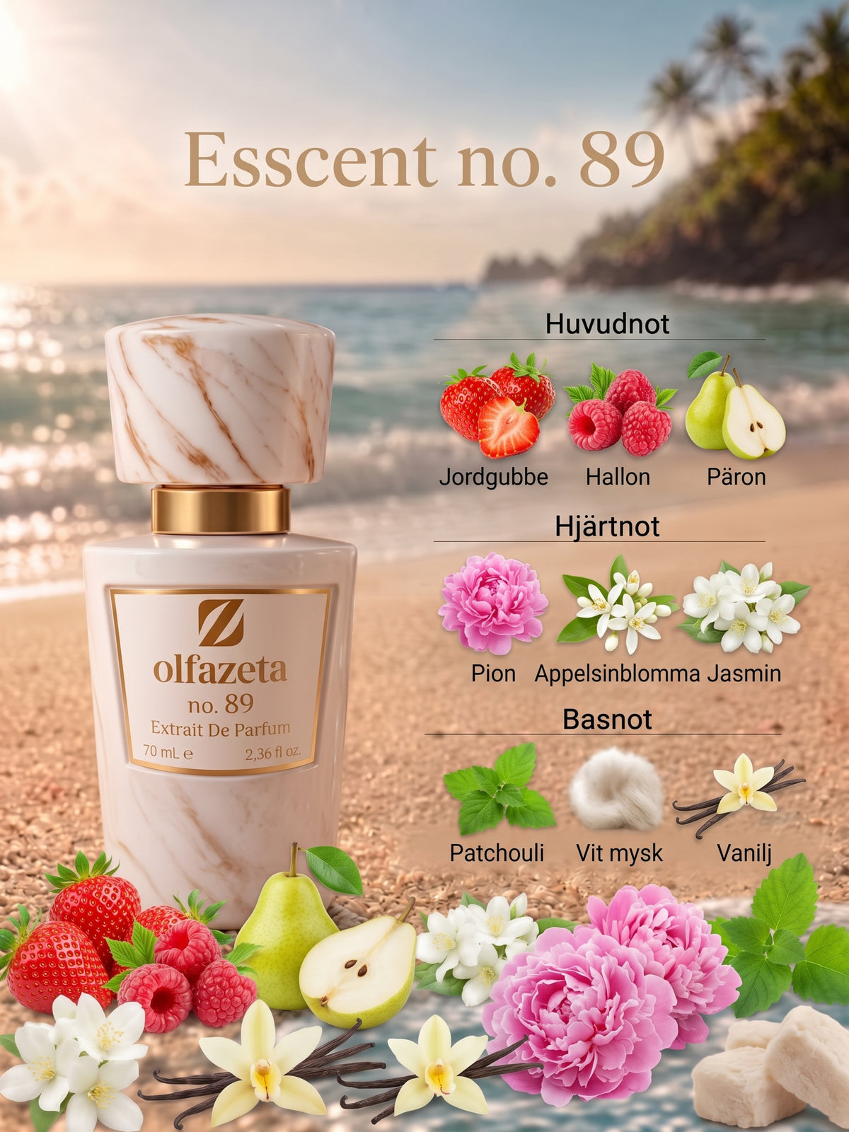 Esscent no. 89 - Inspirerad av YSL Mon Paris