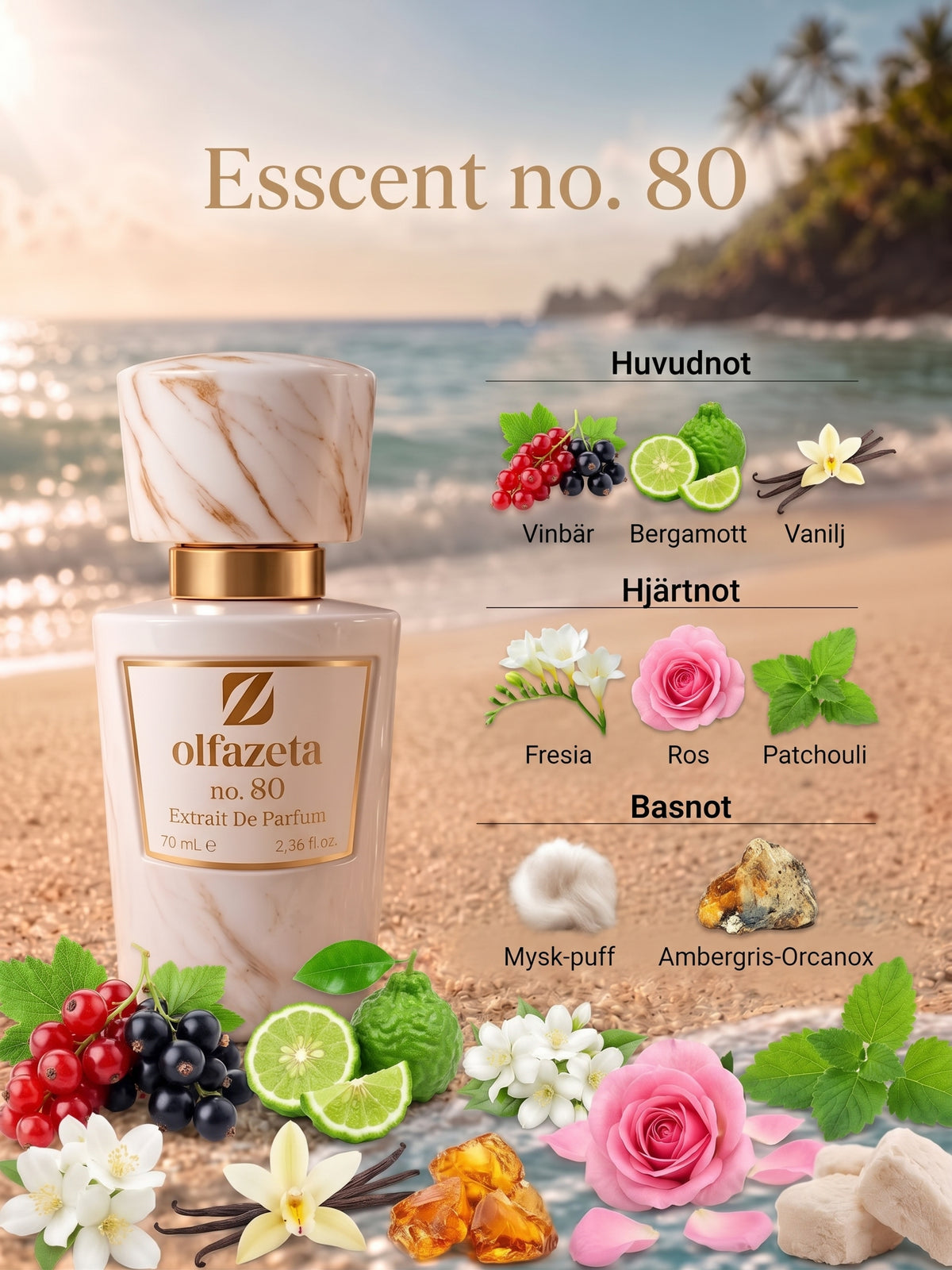 Esscent no. 80 - Inspirerad av Armani Si